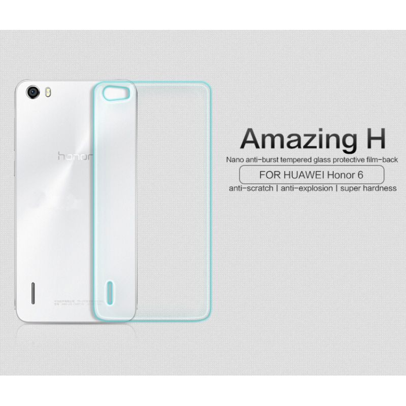 Nillkin Amazing H back cover tempered glass screen protector for Huawei Honor 6 order from official NILLKIN store