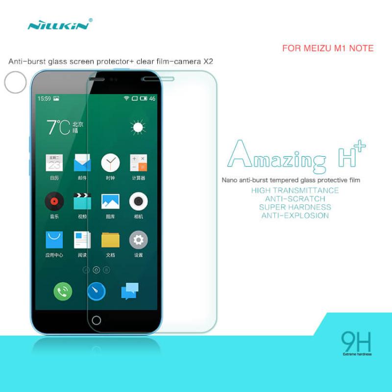 Nillkin Amazing H+ tempered glass screen protector for Meizu M1 Note (Meilan Note) order from official NILLKIN store