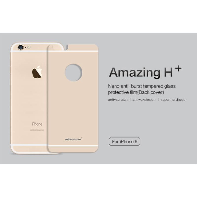 Nillkin Amazing H+ back cover tempered glass screen protector for Apple iPhone 6 / 6S order from official NILLKIN store