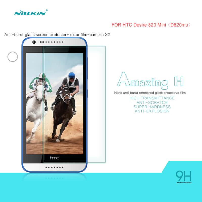 Nillkin Amazing H tempered glass screen protector for HTC Desire 620/820 mini order from official NILLKIN store