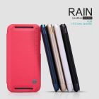 Nillkin Rain Series PU Leather Stand Flip Cover case for HTC One M8