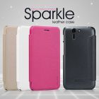 Nillkin Sparkle Series New Leather case for ASUS PadFone S (PF500KL)