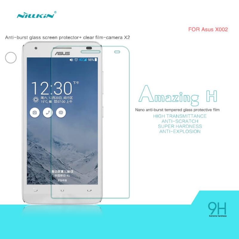 Nillkin Amazing H tempered glass screen protector for ASUS X002 order from official NILLKIN store