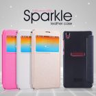 Nillkin Sparkle Series New Leather case for Lenovo S850 order from official NILLKIN store