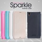 Nillkin Sparkle Series New Leather case for Sony Xperia Z3 (L55) order from official NILLKIN store