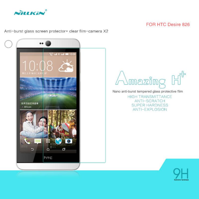 Nillkin Amazing H+ tempered glass screen protector for HTC Desire 826 (D826 826t 826w) order from official NILLKIN store