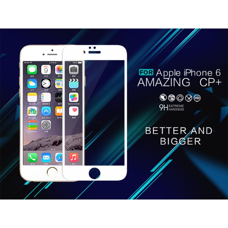 Nillkin Amazing CP+ tempered glass screen protector for Apple iPhone 6 / 6S order from official NILLKIN store