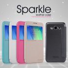 Nillkin Sparkle Series New Leather case for Samsung Galaxy E7 (E700) order from official NILLKIN store