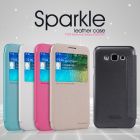 Nillkin Sparkle Series New Leather case for Samsung Galaxy E5 (E500) order from official NILLKIN store