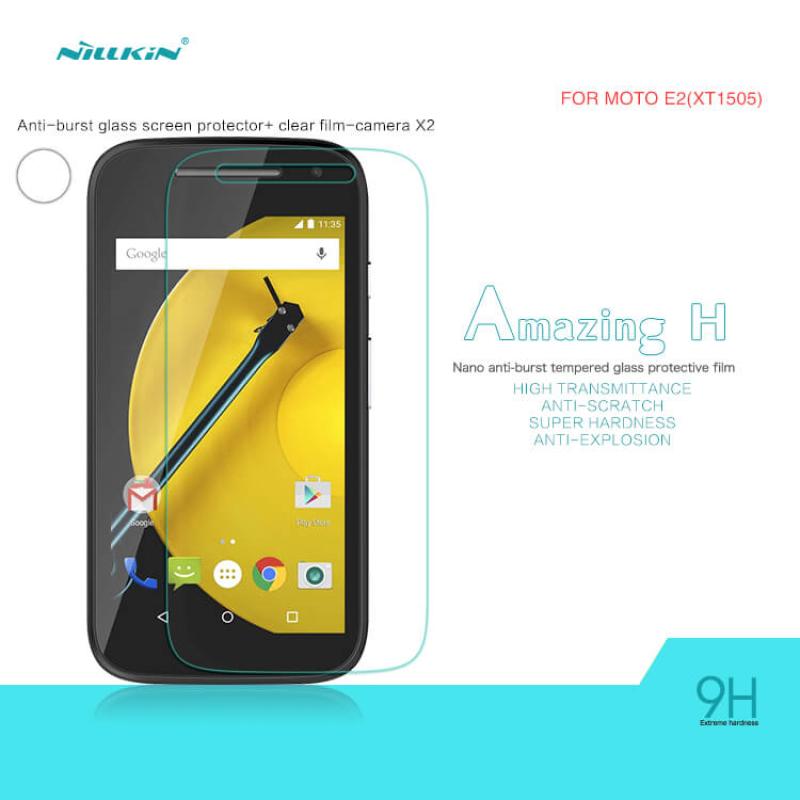 Nillkin Amazing H tempered glass screen protector for Motorola Moto E2 (XT1527 XT1511 XT1505) order from official NILLKIN store