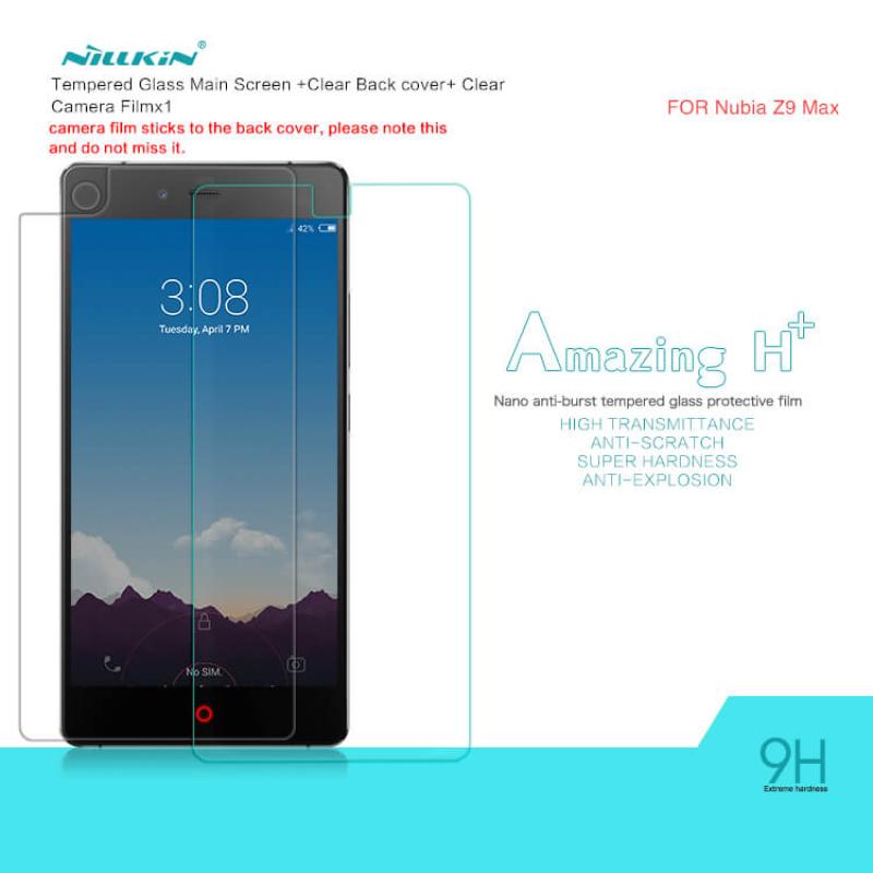 Nillkin Amazing H+ tempered glass screen protector for ZTE Nubia Z9 Max order from official NILLKIN store