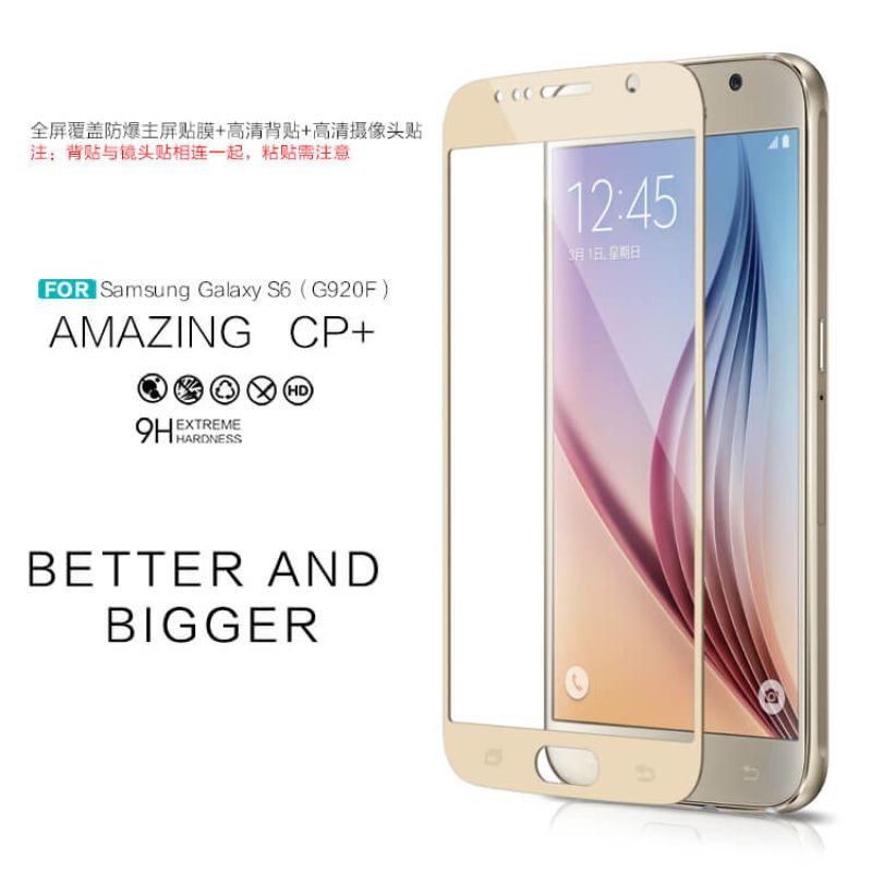 Nillkin Amazing CP+ tempered glass screen protector for Samsung Galaxy S6 (G920F G9200) order from official NILLKIN store
