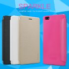 Nillkin Sparkle Series New Leather case for Huawei Ascend P8 Lite (P8 Mini) order from official NILLKIN store
