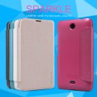 Nillkin Sparkle Series New Leather case for Microsoft Lumia 430 order from official NILLKIN store