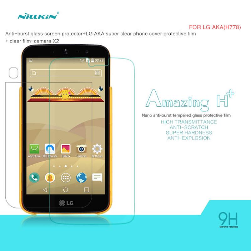 Nillkin Amazing H+ tempered glass screen protector for LG Aka H778 order from official NILLKIN store