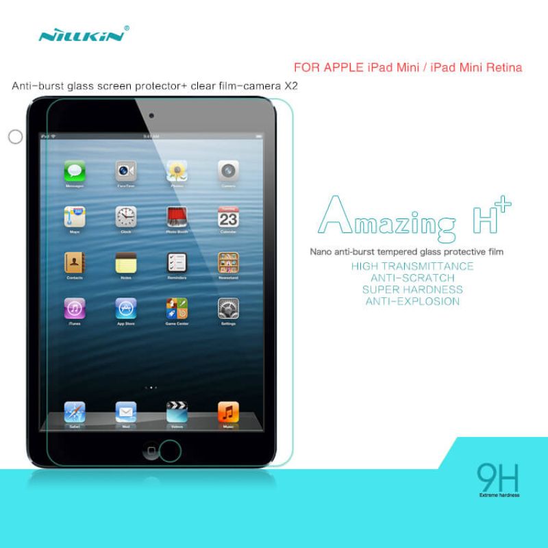 Nillkin Amazing H+ tempered glass screen protector for Apple iPad Mini 3 order from official NILLKIN store