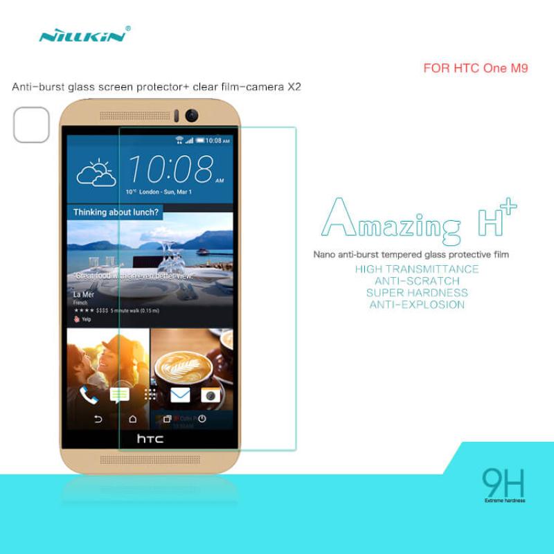 Nillkin Amazing H+ tempered glass screen protector for HTC ONE M9 (Hima) order from official NILLKIN store