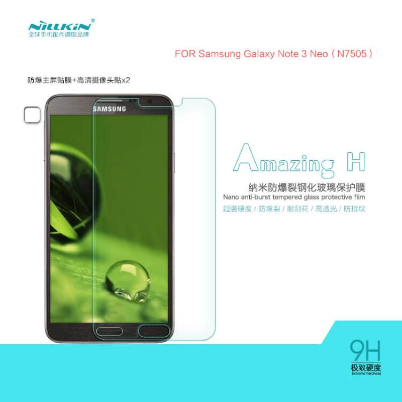 Nillkin Amazing H tempered glass screen protector for Samsung Galaxy Note 3 Neo (N7505) order from official NILLKIN store