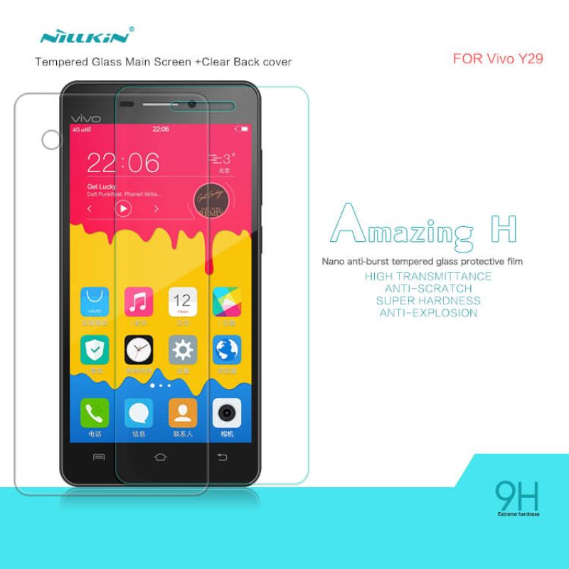 Nillkin Amazing H tempered glass screen protector for BBK Vivo Y29 order from official NILLKIN store