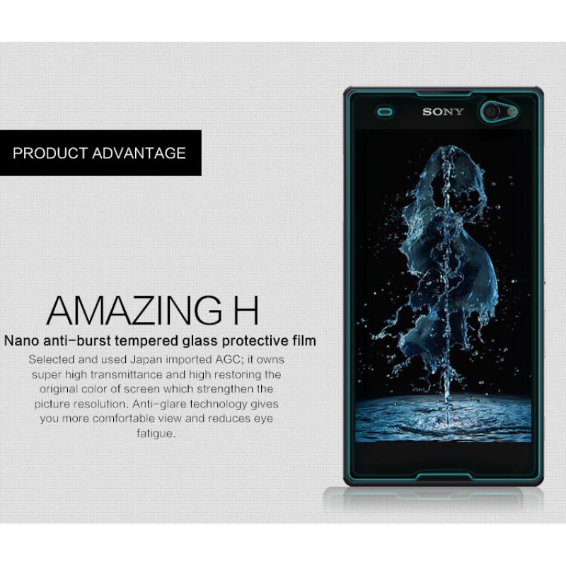 Nillkin Amazing H+ tempered glass screen protector for Sony Xperia C3 order from official NILLKIN store