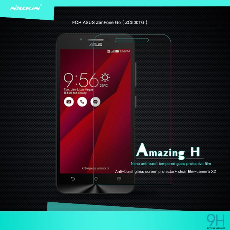 Nillkin Amazing H tempered glass screen protector for ASUS ZenFone Go (ZC500TG) order from official NILLKIN store