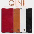 Nillkin Qin Series Leather case for Sony Xperia C5 Ultra/E5553/E5506/Xperia T4 Ultra (6.0inch) (E5553 E5506 Xperia T4 Ultra)