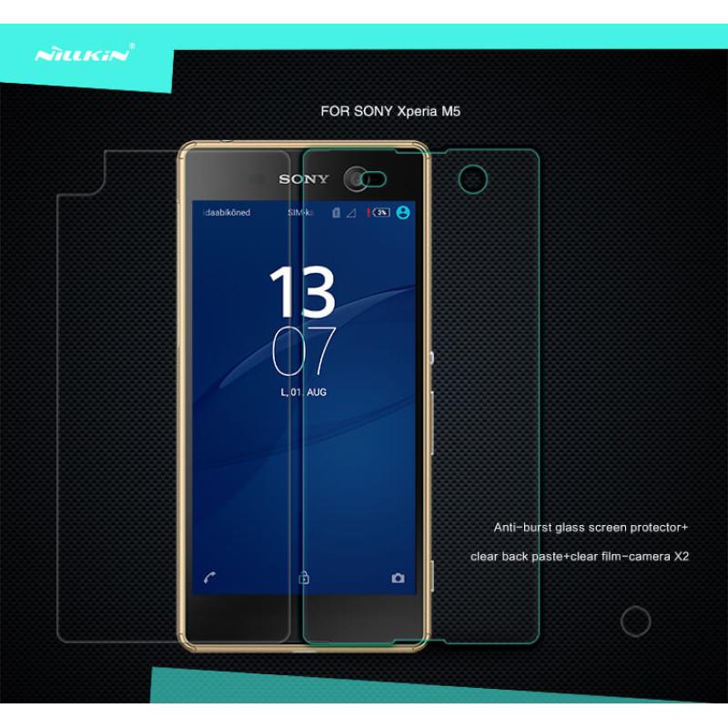Nillkin Amazing H tempered glass screen protector for Sony Xperia M5 (Dual E5603 E5606 E5653) order from official NILLKIN store