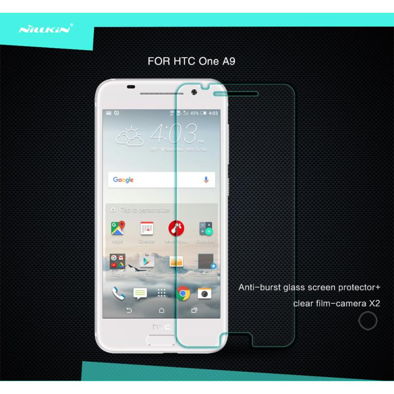 Nillkin Amazing H tempered glass screen protector for HTC One A9 Aero A9w order from official NILLKIN store