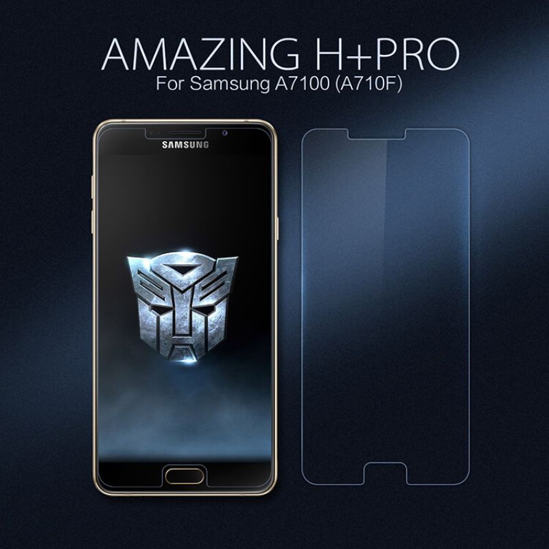 Nillkin Amazing H+ Pro tempered glass screen protector for Samsung A7100 (A710F) order from official NILLKIN store