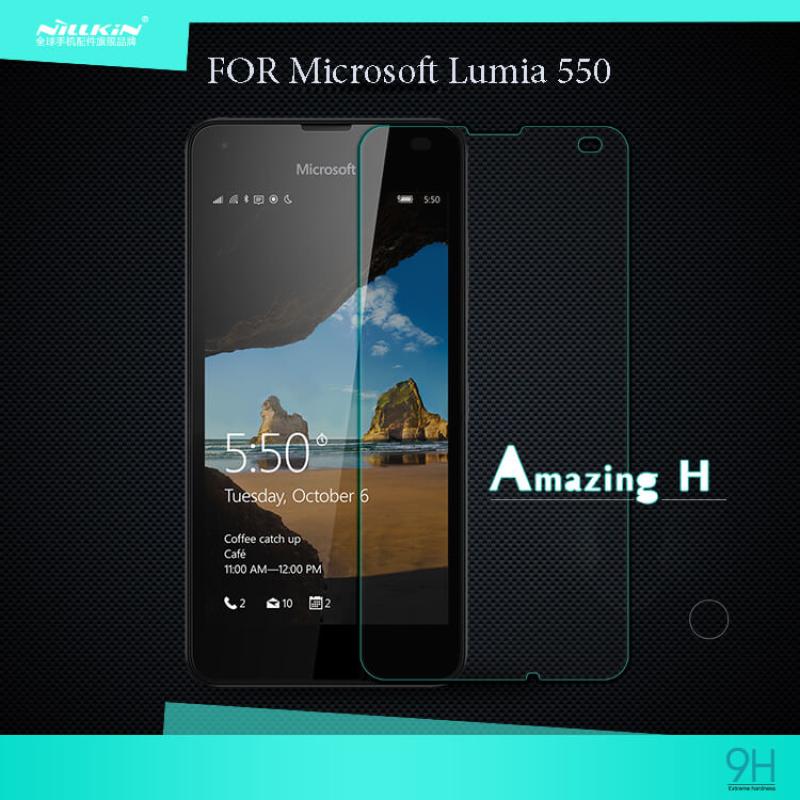 Nillkin Amazing H tempered glass screen protector for Microsoft Lumia 550 order from official NILLKIN store