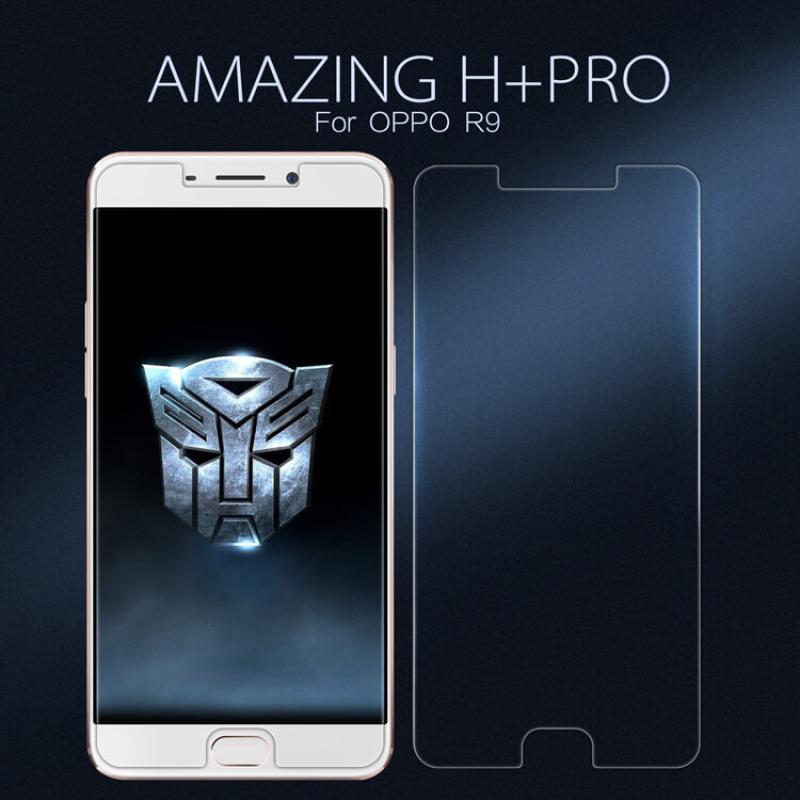 Nillkin Amazing H+ Pro tempered glass screen protector for Oppo R9 order from official NILLKIN store
