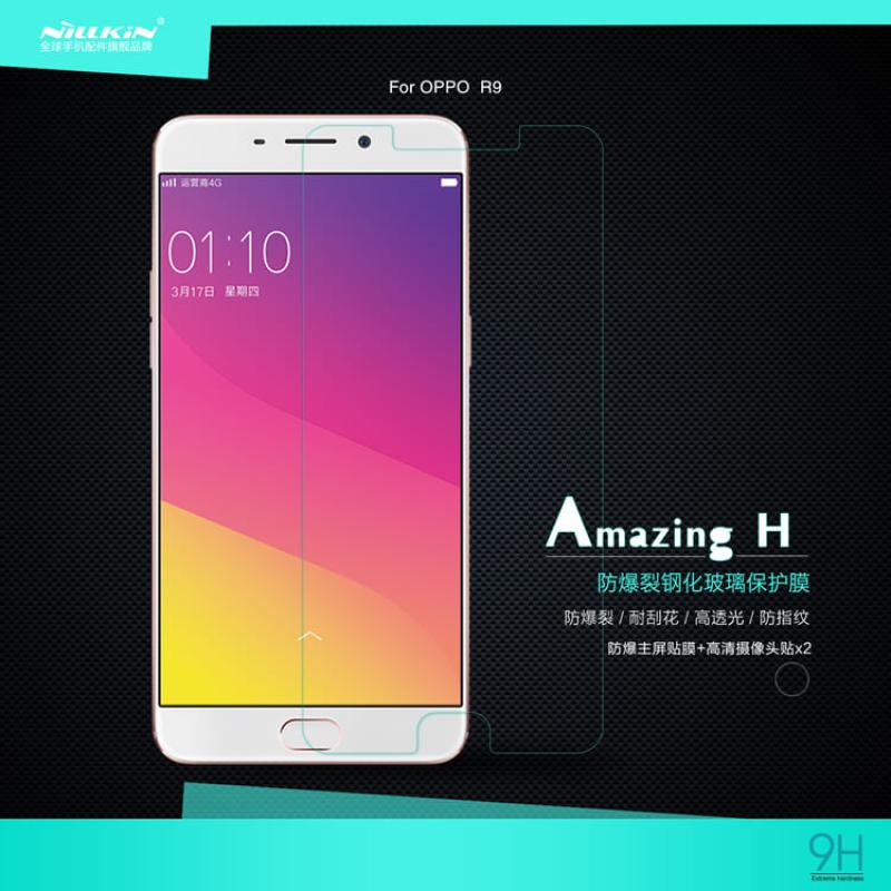 Nillkin Amazing H tempered glass screen protector for Oppo R9 order from official NILLKIN store