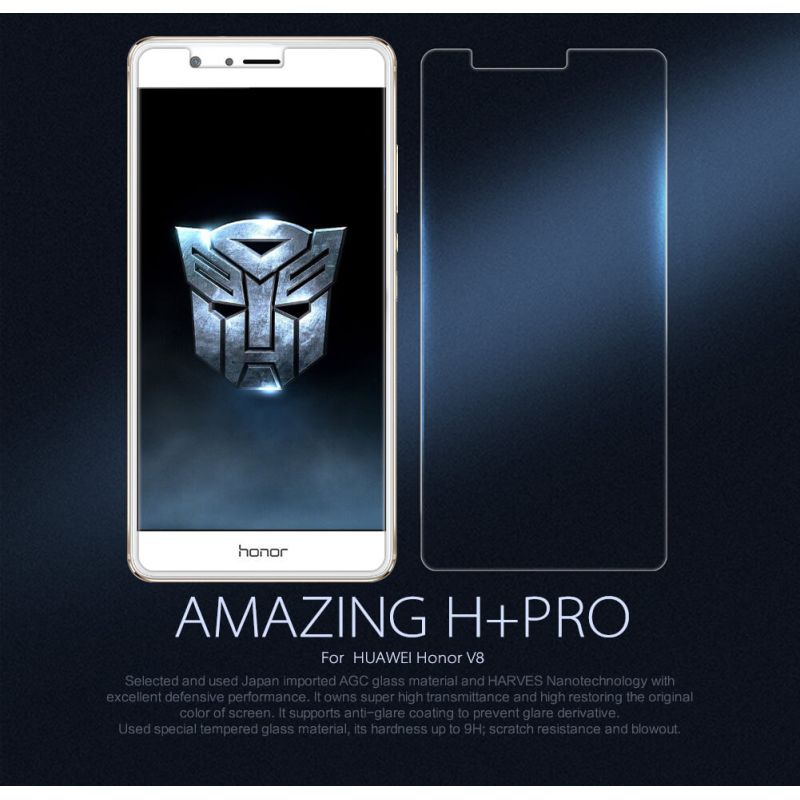 Nillkin Amazing H+ Pro tempered glass screen protector for HUAWEI Honor V8 (5.7) order from official NILLKIN store
