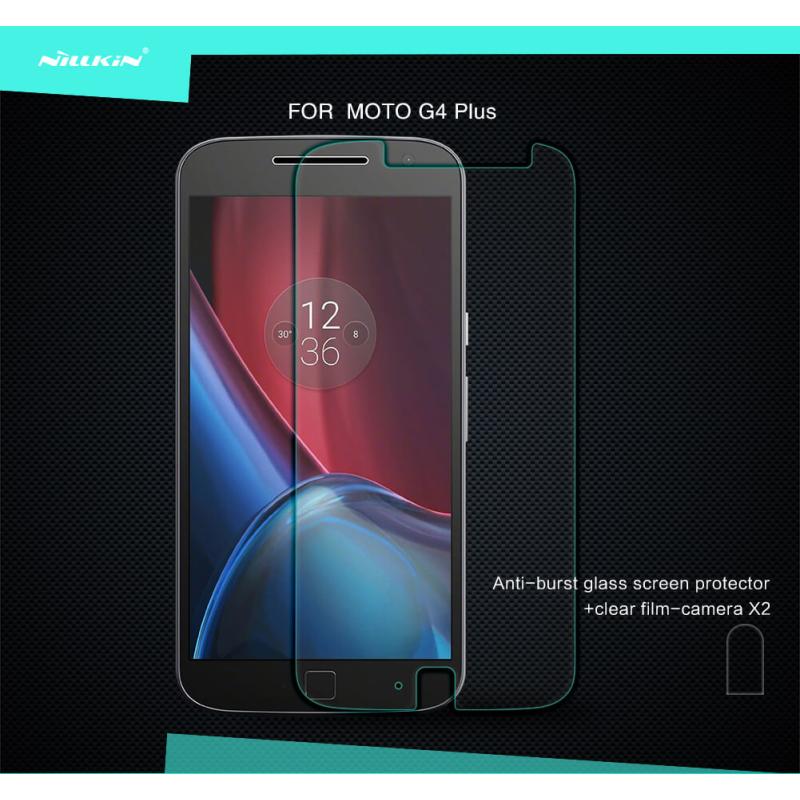 Nillkin Amazing H tempered glass screen protector for Motorola Moto G4 Plus 5.5 order from official NILLKIN store