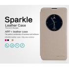 Nillkin Sparkle Series New Leather case for LG X Screen/K500Y (4.9inch) (K500Y)