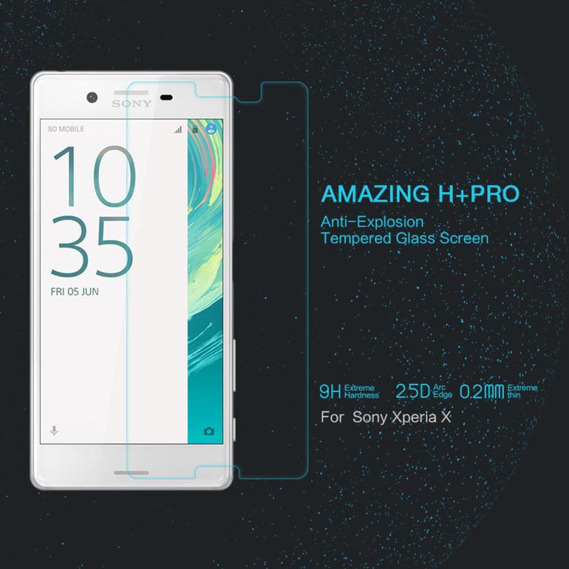 Nillkin Amazing H+ Pro tempered glass screen protector for Sony Xperia X order from official NILLKIN store