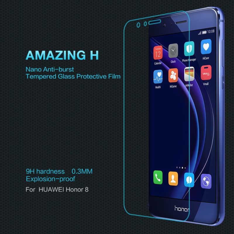 Nillkin Amazing H tempered glass screen protector for Huawei Honor 8 FRD-L09 FRD-L19 FRD-L04 FRD-DL00 FRD-AL10 FRD-AL00 order from official NILLKIN store