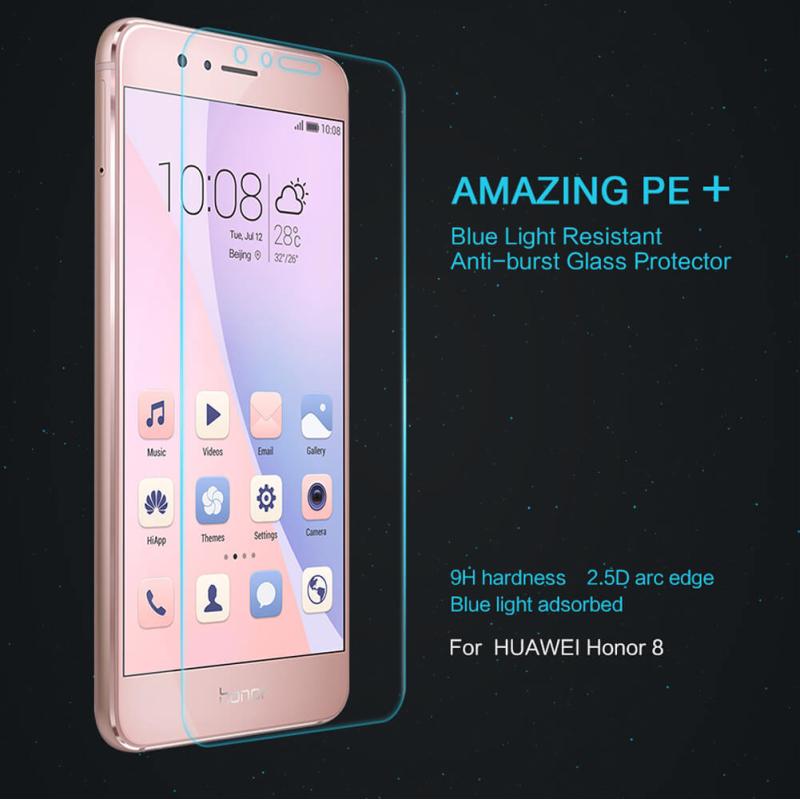 Nillkin Amazing PE+ tempered glass screen protector for Huawei Honor 8 FRD-L09 FRD-L19 FRD-L04 FRD-DL00 FRD-AL10 FRD-AL00 order from official NILLKIN store