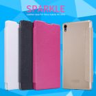 Nillkin Sparkle Series New Leather case for Sony Xperia XA Ultra order from official NILLKIN store