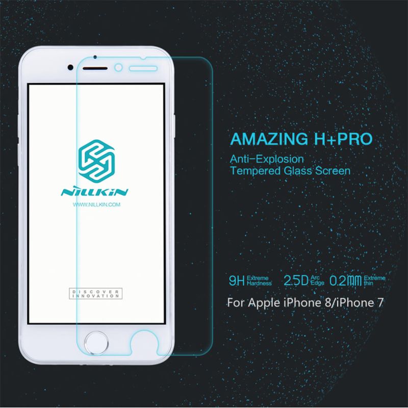 Nillkin Amazing H+ Pro tempered glass screen protector for Apple iPhone 8 / iPhone 7 / iPhone SE (2020) / iPhone SE (2022) order from official NILLKIN store