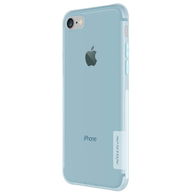 Nature tpu. Nillkin nature - iphone 7 Blue. Айфон 7 голубой.