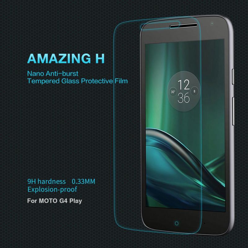 Nillkin Amazing H tempered glass screen protector for Motorola Moto G4 Play order from official NILLKIN store