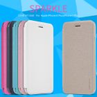 Nillkin Sparkle Series New Leather case for Apple iPhone 8 Plus / iPhone 7 Plus