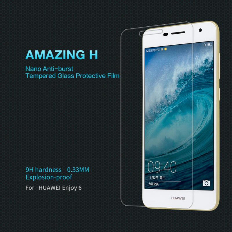 Nillkin Amazing H tempered glass screen protector for Huawei Enjoy 6 order from official NILLKIN store
