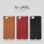 Nillkin N-Jarl series Leather Metal Wireless Charge case for Apple iPhone 7