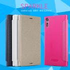 Nillkin Sparkle Series New Leather case for Sony Xperia XZ order from official NILLKIN store