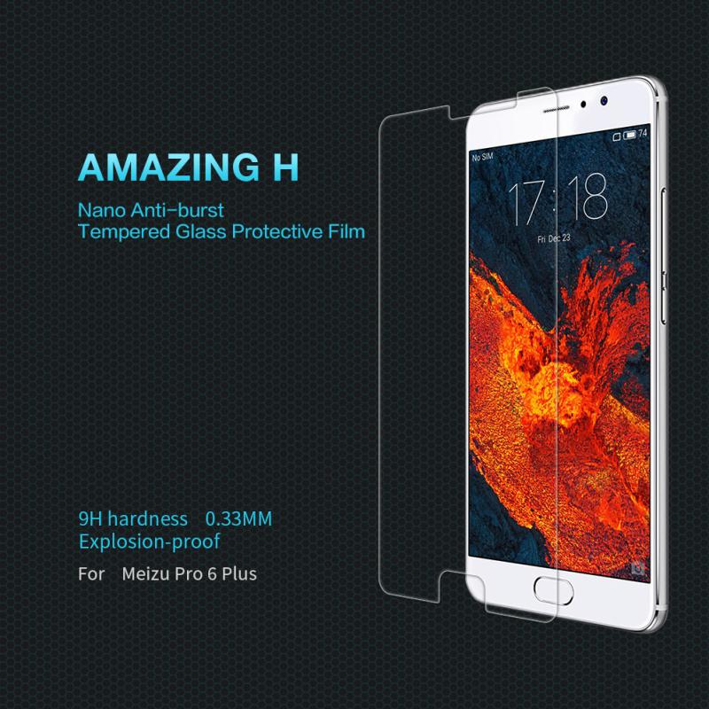 Nillkin Amazing H tempered glass screen protector for Meizu Pro 6 Plus order from official NILLKIN store