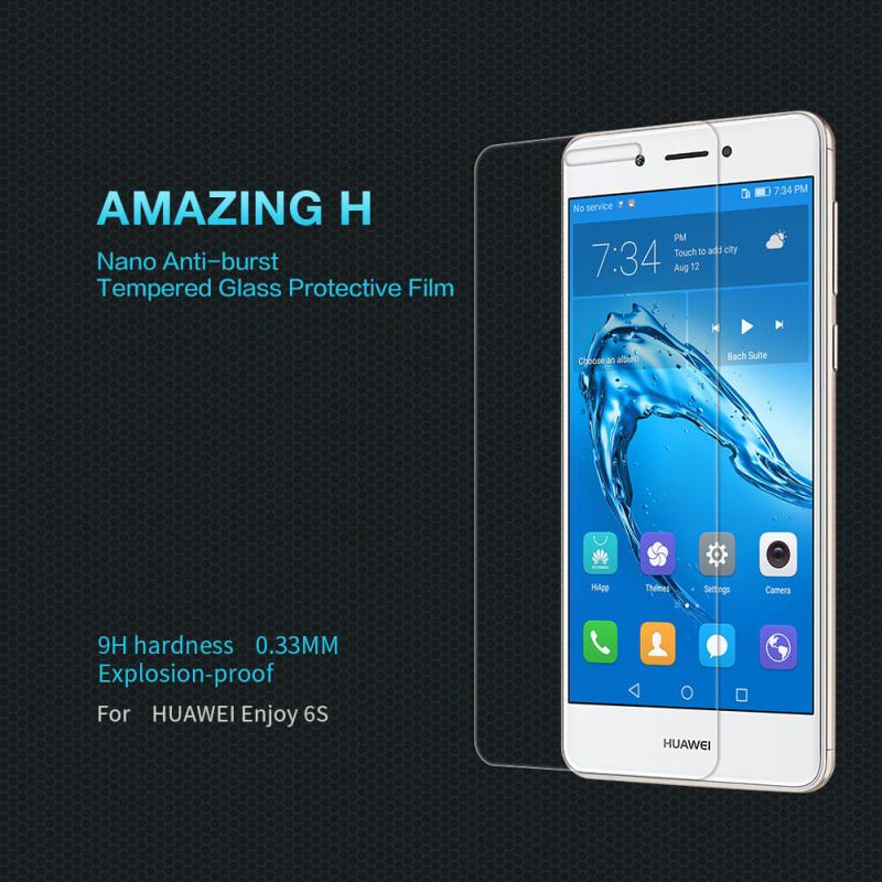 Nillkin Amazing H tempered glass screen protector for Huawei Enjoy 6S order from official NILLKIN store