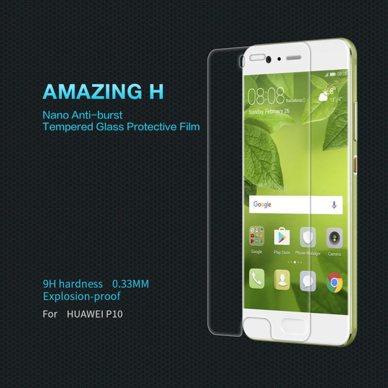 Nillkin Amazing H tempered glass screen protector for Huawei P10 VTR-L09 VTR-L29 order from official NILLKIN store
