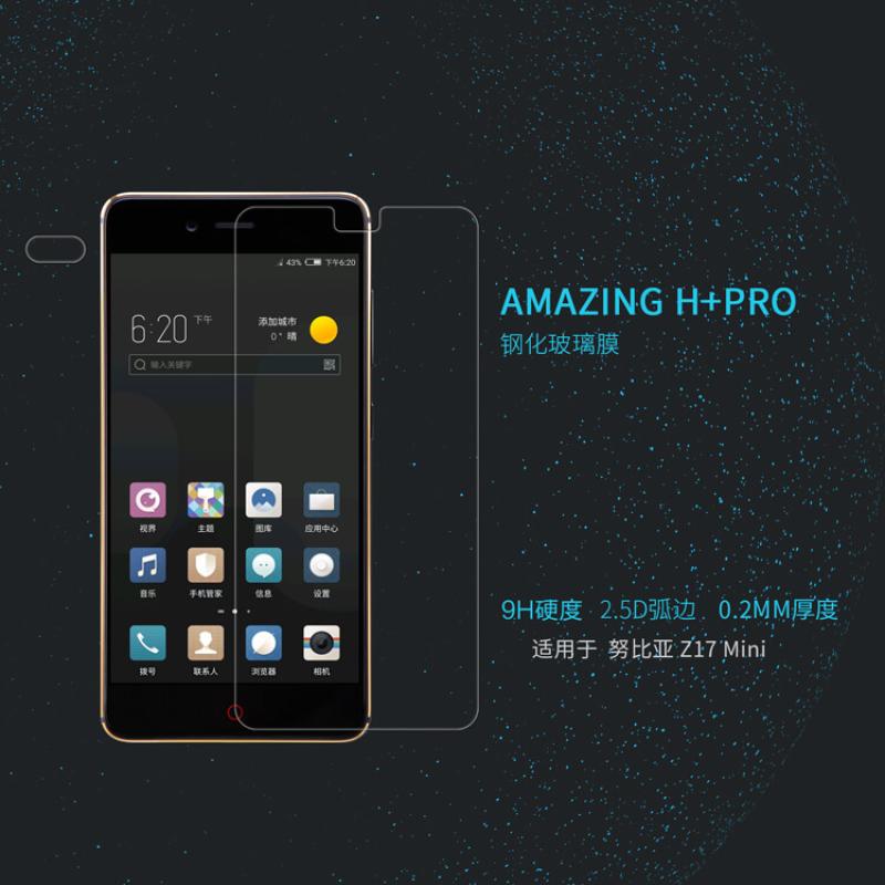 Nillkin Amazing H+ Pro tempered glass screen protector for ZTE Nubia Z17 Mini order from official NILLKIN store